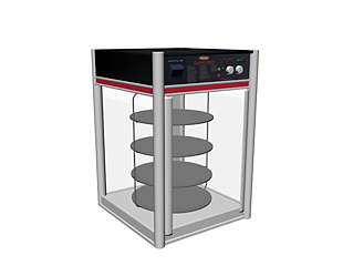 圓形展示架-四層 尺寸:596x621x826mm